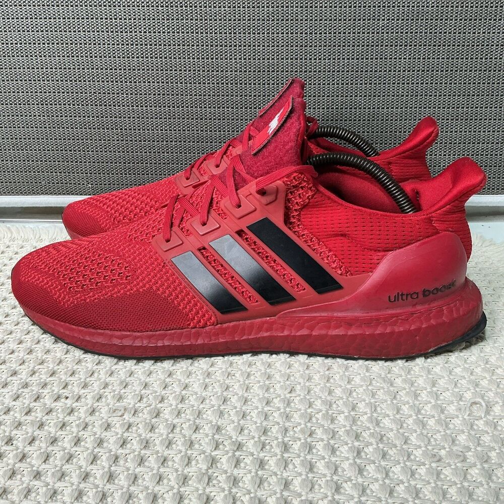 Adidas ULTRABOOST 1.0 Red NCAA Pack Nebraska Cornhuskers Shoes FY5806 Mens 13